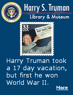 Truman's cruise of August 16-September 2, 1946 was his first real vacation since taking office in 1945.
